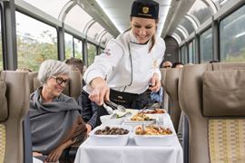 Rocky Mountaineer Trolley Service with a difference